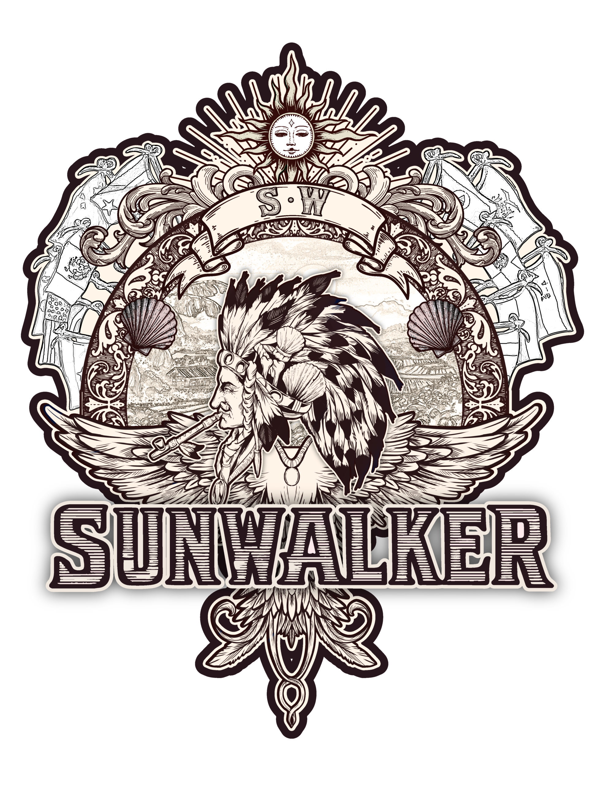 Black and white full logo