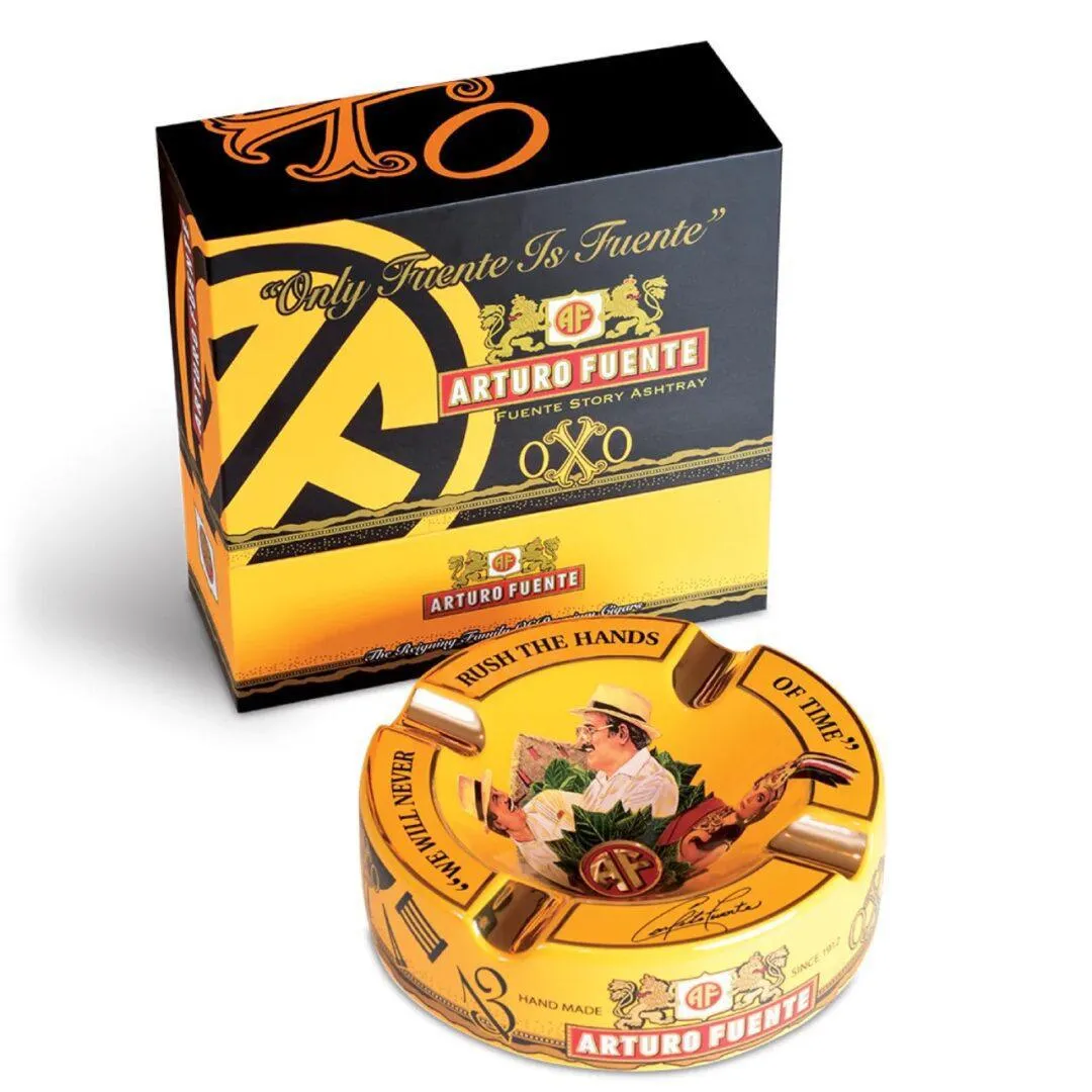 Arturo Fuente OXO Hands of Time Ashtray Yellow